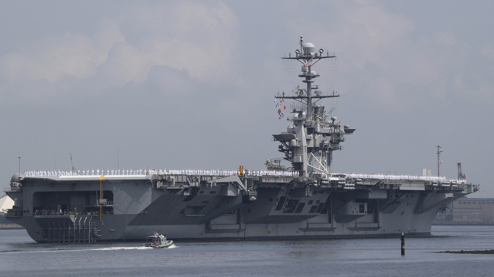 String of suicides prompts relocation of US aircraft carrier sailors