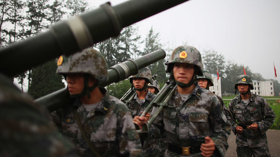 China conducts military exercises amid tensions with US