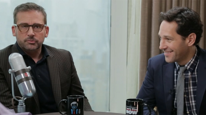 Anchorman 2: Steve Carell, Paul Rudd, Christina Applegate, James Marsden and Meagan Good