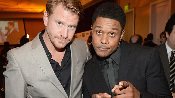 Dash Mihok and Pooch Hall