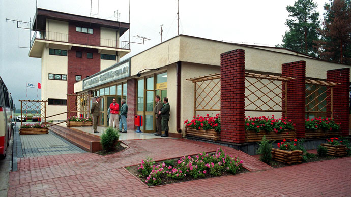 Szymany's airport.(AFP Photo / Piotr Placzkowski)