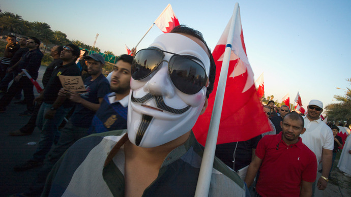Bahrain bans 'Anonymous' Guy Fawkes mask