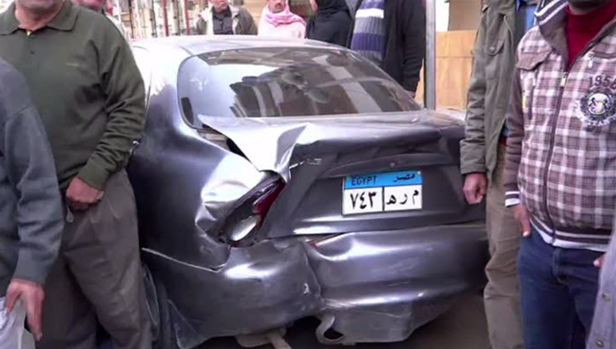 A screenshot from AP video. March 2, 2013.