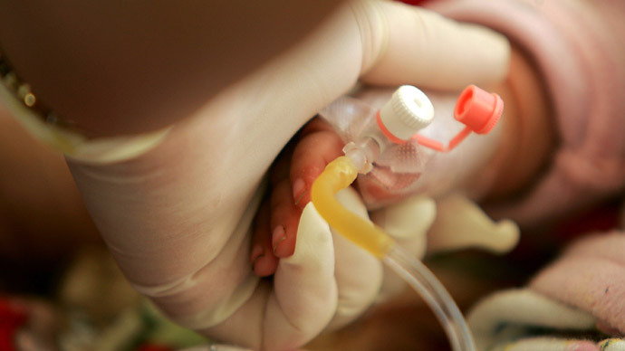 HIV-positive baby cured with conventional drug therapy