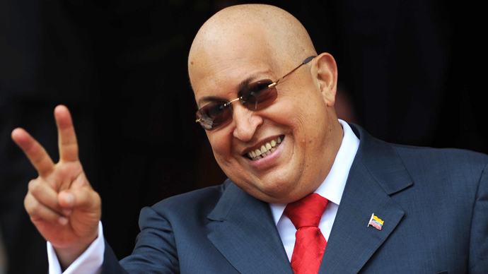 Late Venezuelan President Hugo Chavez (AFP Photo / Juan Baretto)