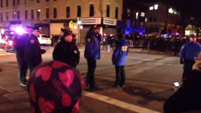 ‘How do you spell racist? NYPD!’ : Brooklyn police brutality riots continue