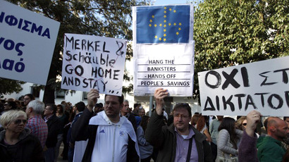 Bailout or bankrupt: Cypriots (and Russians) hold their breath
