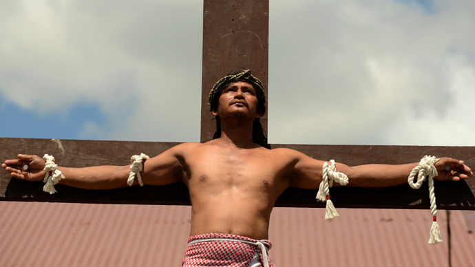 Filipinos Reenact Crucifixion In Grisly Easter Celebration Photos Video — Rt World News 5185