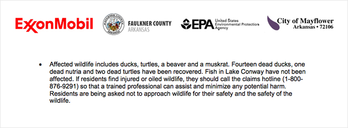 A screenshot from Mayflower Press Release.