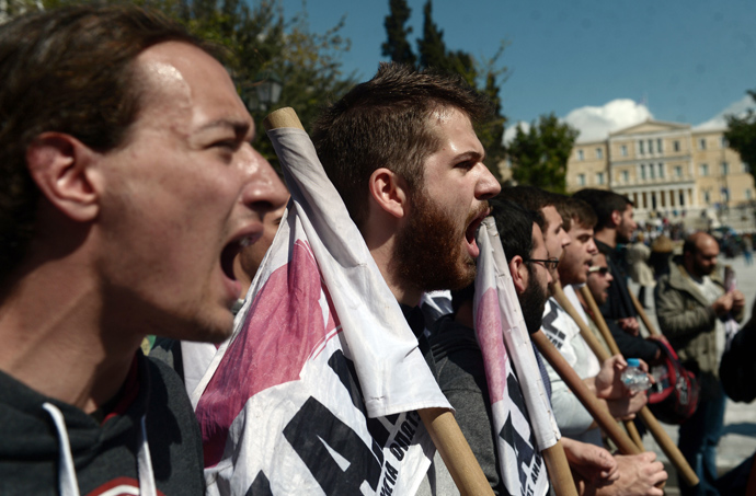 AFP Photo / Aris Messinis