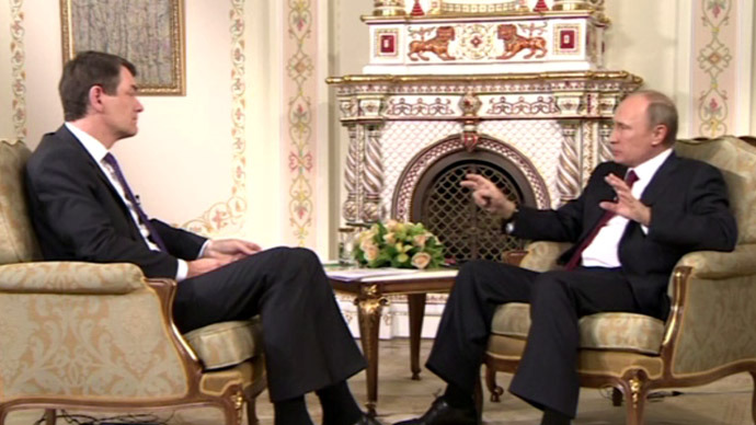 Putin talks to German TV: FULL TEXT
