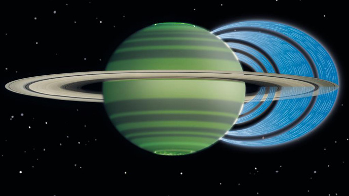 Saturn’s rings ‘showering’ on its atmosphere
