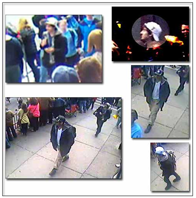 Photos released by FBI
