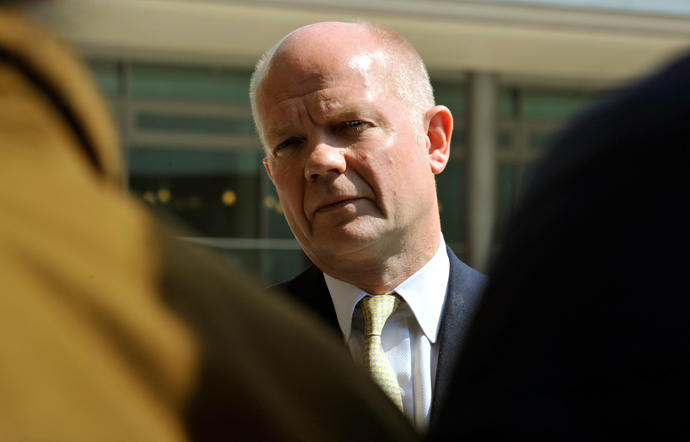 William Hague (AFP Photo / Georges Gobet)