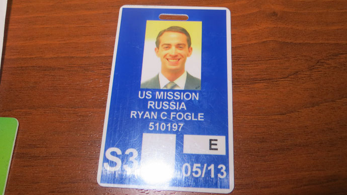 Ryan Fogleâs pass to the US embassy (FSB)