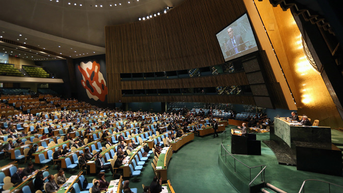 'Counterproductive': UN General Assembly votes to condemn Assad's forces in Syria war