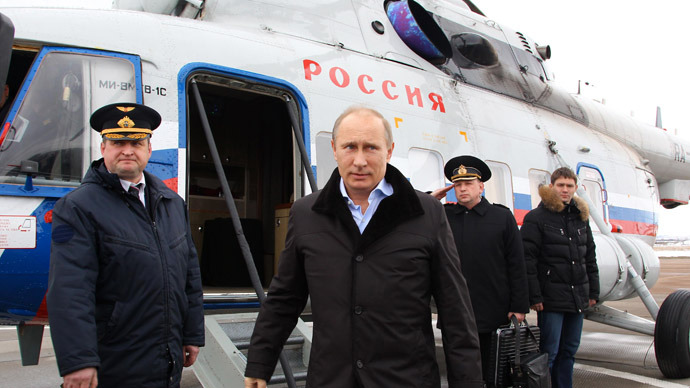 Fly me to the Kremlin: Putin to commute to work by chopper