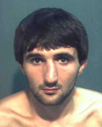 Ibragim Todashev is pictured in this undated booking photo courtesy of the Orange County Corrections Department. (AFP Photo)