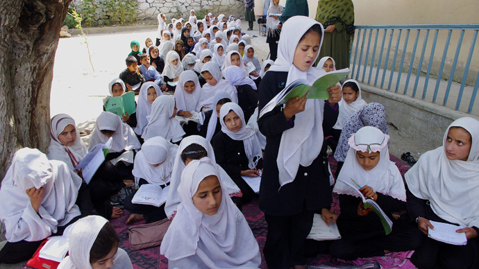 Almost 100 Afghan schoolgirls poisoned in suspected gas attack