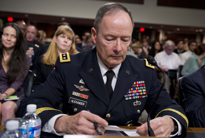 General Keith Alexander (AFP Photo / Saul Loeb) 