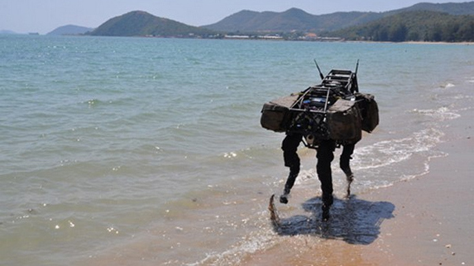 BigDog robot (Image from bostondynamics.com)