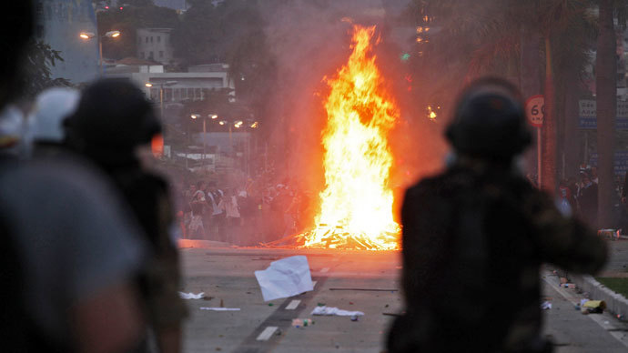 Brazil rage spills onto the streets: LIVE UPDATES