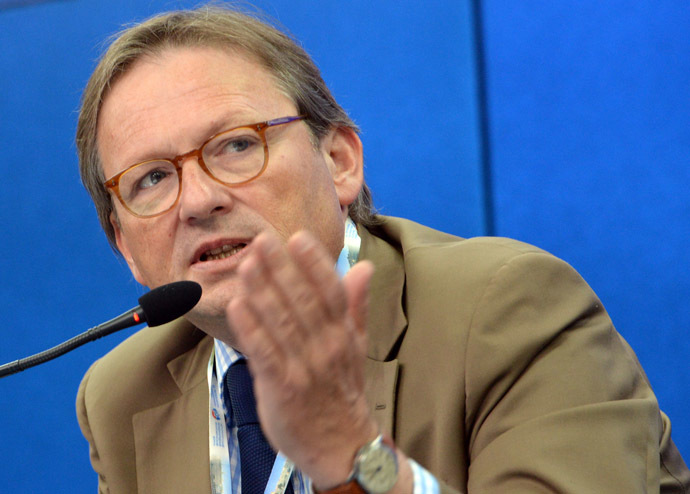Presidential Commissioner for Entrepreneursâ Rights Protection Boris Titov. (RIA Novosti)