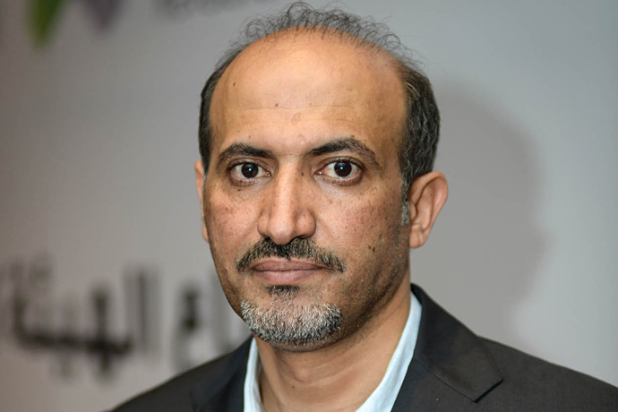 Ahmad Jarba (AFP Photo / Syrian National Coalition Media Office)