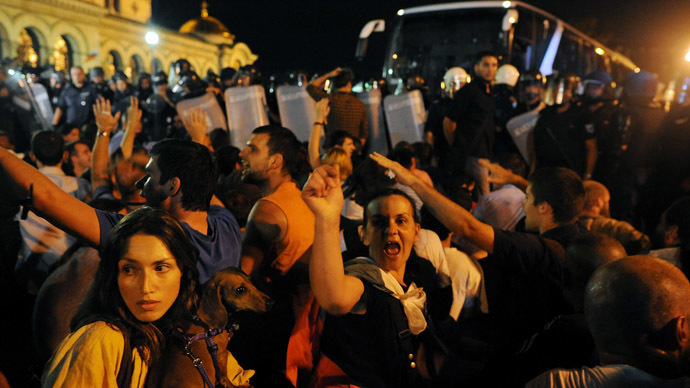 Parliamentary siege: Over 100 MPs, ministers trapped by Bulgaria anti-govt protesters