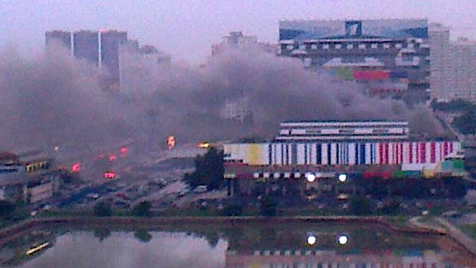 More than 1,200 evacuated following Moscow TV center blaze