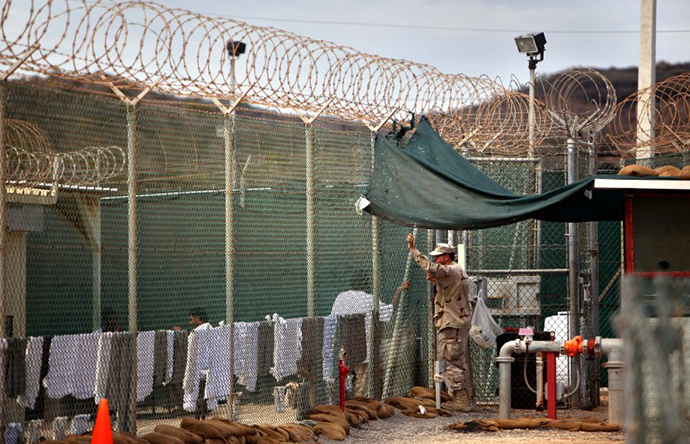 The US Naval Base, in Guantanamo Bay, Cuba (AFP Photo / Brennan Linsley)