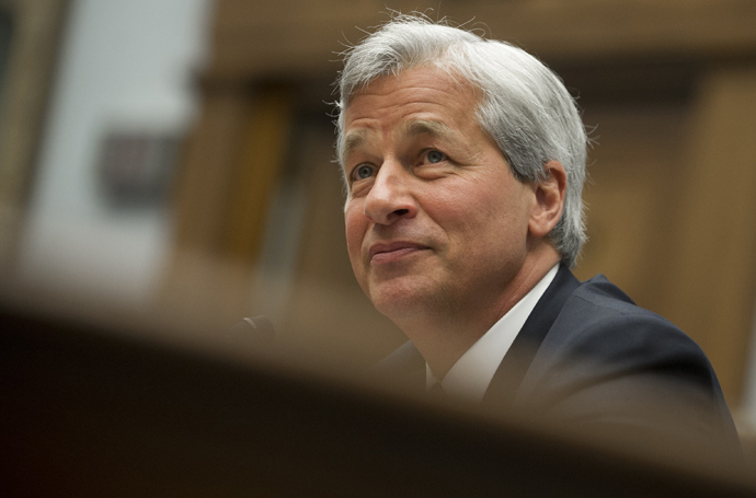 JPMorgan Chase Chairman and CEO Jamie Dimon (AFP Photo / Saul Loeb)
