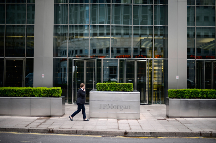 JPMorgan headquarters in London. Reuters / Dylan Martinez