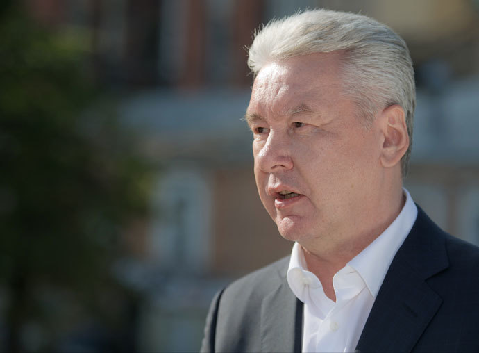 Acting Mayor of Moscow Sergei Sobyanin.(RIA Novosti / Denis Grishkin)