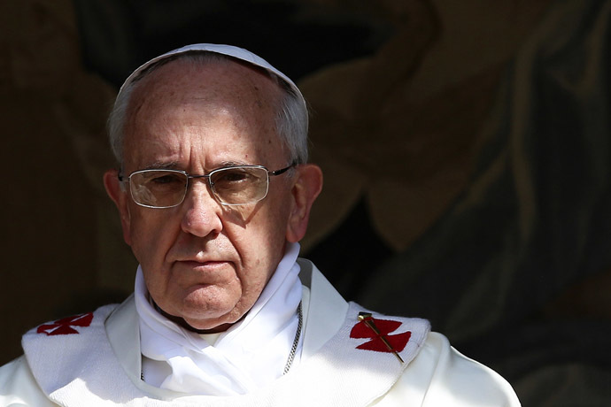Pope Francis (Reuters/Alessandro Bianchi)