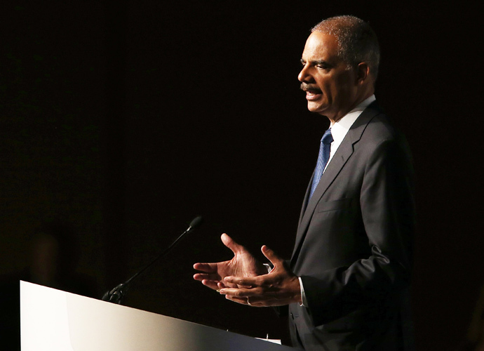 U.S. Attorney General Eric Holder (Justin Sullivan / Getty Images / AFP)