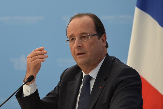 Franceâs President Francois Hollande (AFP Photo / Eric Feferberg)