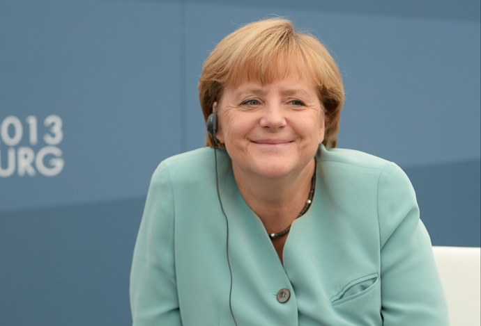 Germanyâs Chancellor Angela Merkel (AFP Photo / G20RUSSIA)