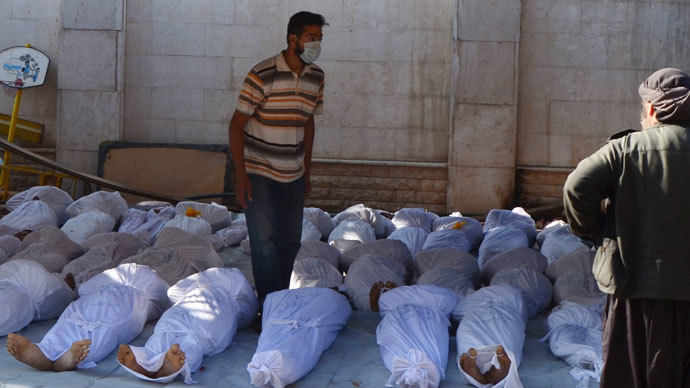 ‘Syria chemical footage’ revealed as pressure mounts within US ahead of vote