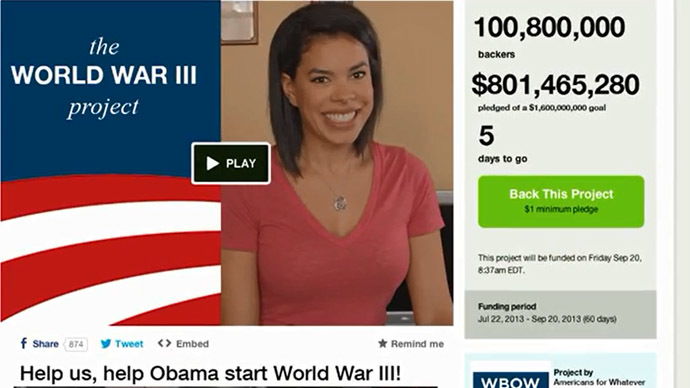 kickstarter world war iii