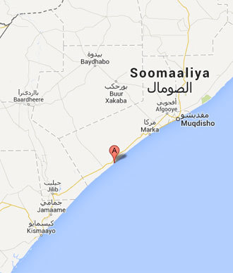 (A) Baraawe.(Google map)