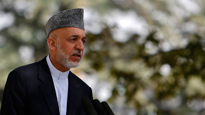 Afghan President Hamid Karzai.(Reuters / Mohammad Ismail)