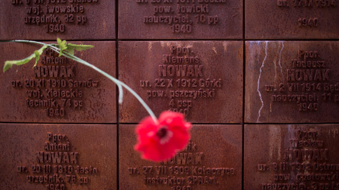 Russia did not violate rights of Katyn victims’ relatives – ECHR