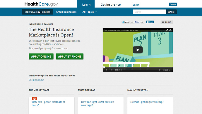 Consumer Reports: Stay away from healthcare.gov for at least another month