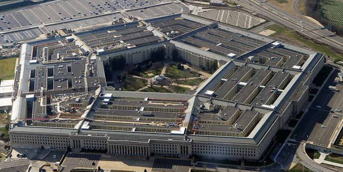 Pentagon building in Washington, DC. (AFP Photo)