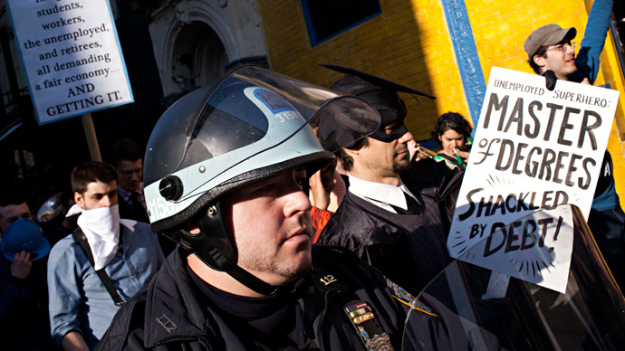 Occupy Wall Street activists announce new elimination of $13mn of Americans’ debt