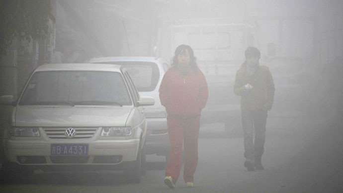 qingdao pollution