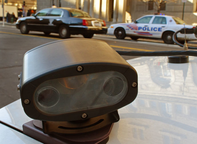A "License Plate Reader," or LPR.(AFP Photo / Paul J. Richards)