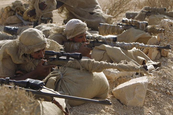 Saudi special forces snipers (Reuters/Fahad Shadeed)