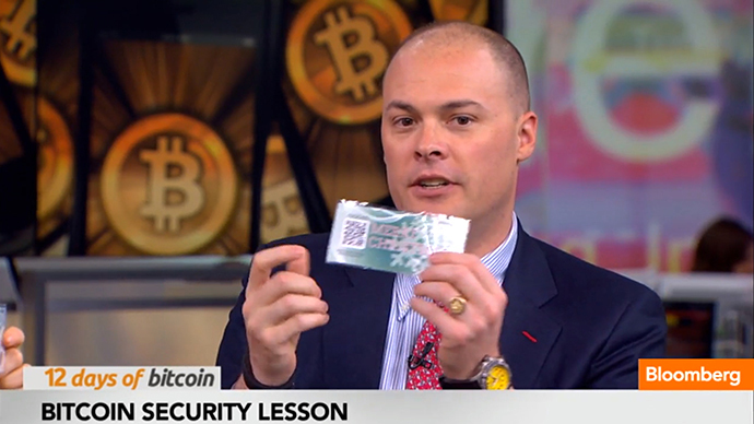 Bloomberg Anchor Displays Bitcoin On Tv Immediately Gets Robbed By Viewer Rt Usa News